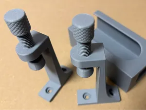 Universal Underdesk & Wall Mounting Clamp Brackets
