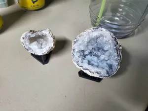 Rock Geode Display Stand
