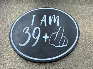 39 PLUS 1 COASTER 40TH BIRTHDAY