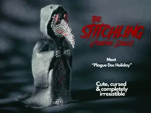 The Stitchling Voodoo Dolls: Plague Doc Holiday