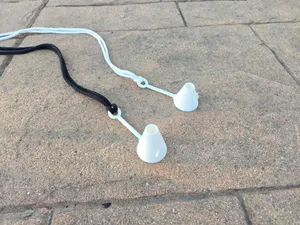 Hard ground golf tee set