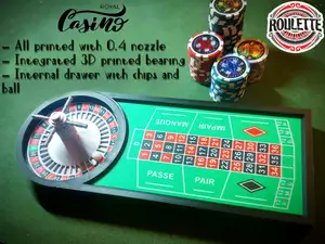 French Roulette with Bearing for FAST SPIN