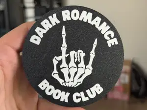 Dark Romance Book Club coaster