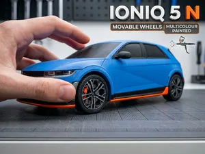 Hyundai Ioniq 5 N - 1:47 Scale w/ Movable Tires