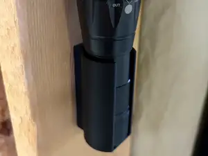 Flashlight holder/mount