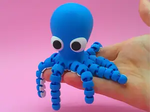 Flexi Octopus (NO AMS or AMS) updated