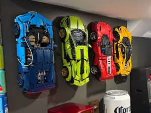 LEGOs Ferrari Daytona SP3 - 42143 Wall Mount