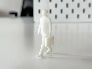 Miniature Walking Businessman/Man for your Diorama