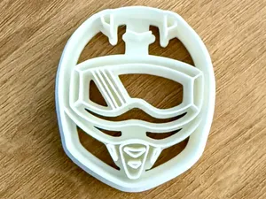Motorcycle Helmet Polymer Clay Cutter Necklaces