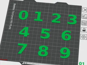Numbers 0-9