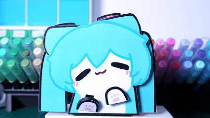 miku猫刨手手--电动玩具（可更换磁吸图案）