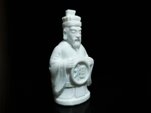 Imitation Ivory 3D Chinese Chess Pieces