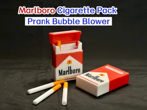 Marlboro Cigarette Pack Prank Bubble Blower