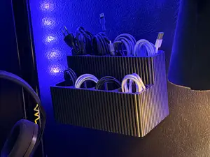 Modern Wall Cable Organizer