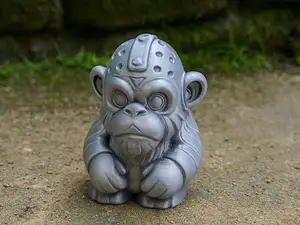 Cyber-Affe KroMunk – Stahlherz der Wildnis