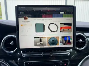 IpadPro 12,9" Holder Merc. VClass Comand Online 14