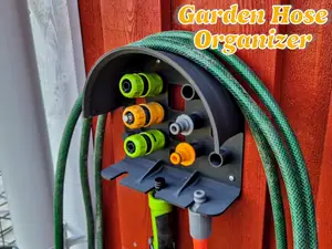 Wall-Mounted Gardena Connector Holder