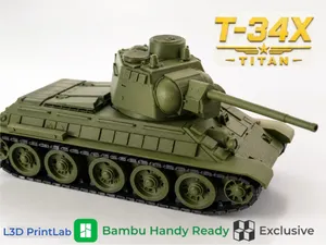 T-34X Titan 1/35 Scale