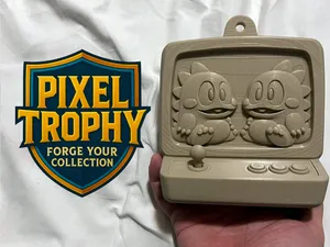 Pixel Trophy – Bubble Bobble Bartop