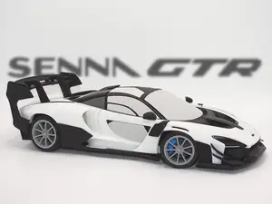 McLaren Senna GTR w/ Steering Wheel 1:19 Scale