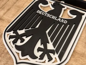 Deutscher Adler mit Halterung