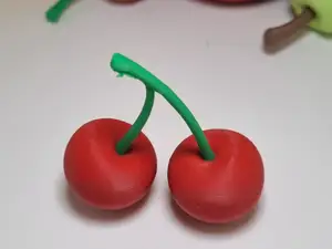 Cerises décoratives – Série fruits & légumes –