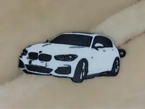 Portachiavi Bmw 1 doppia faccia 3 colori