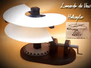 Leonardo da Vinci - Helicopter
