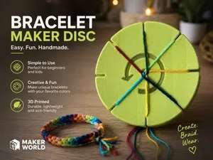 Kumihimo Bracelet Maker Disc