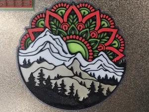 Mountain Sun Mandala
