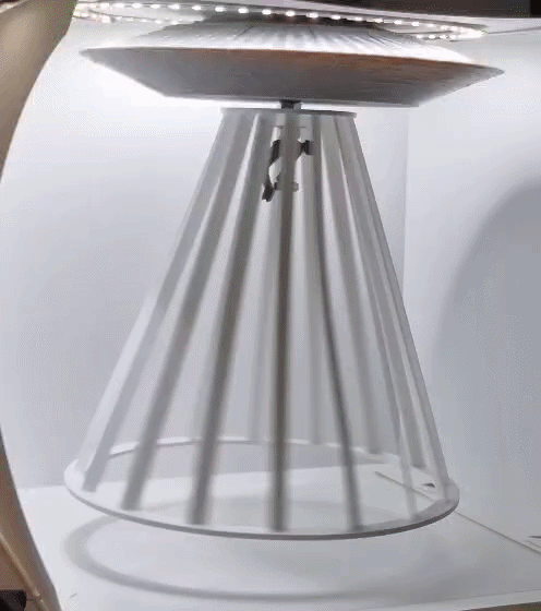 UFO Wind Spinner "The Abduction Machine"