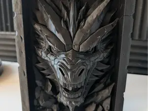 Stone Dragon | Episches Fantasy-Basrelief