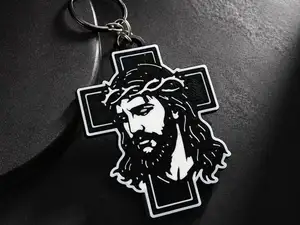 Jesus keychain