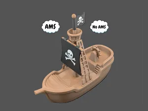 Jolly Voyager: Interactive Multi-Color Pirate Ship