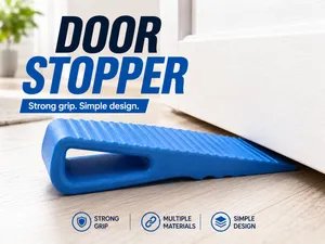 Universal Door Stopper | Strong Grip, Lightweight