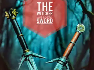 The Witcher collapse sword