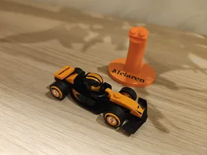 Stojak na kolekcjonerski bolid F1 klocki Mclaren