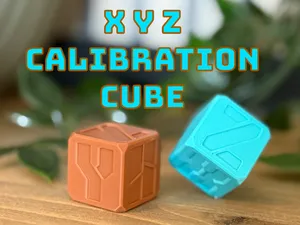 20x20x20 Calibration Cube XYZ