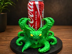 Alien Cup Holder Fits Cans, Cups & Bottles
