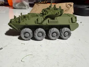 USMC LAV-25 Rotating Turret & Wheels