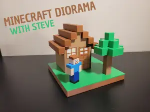 Diorama Minecraft