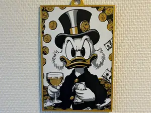 Scrooge McDuck Wall Art