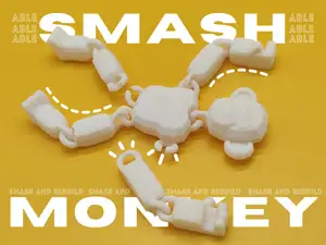 Smashable Break-Apart Monkey Toy [2 Versions]