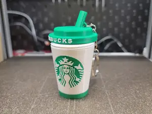 Starbucks-Inspired Keychain