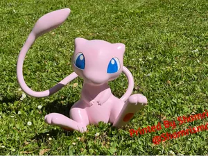 Life-Size Mew Pokemon 3D Model 