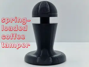 Spring-loaded Coffee Tamper