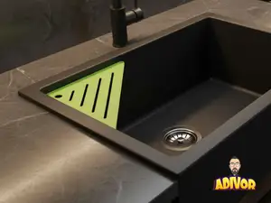 Corner Sink Drainer Tray