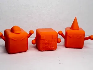 3D-модели икосаэдров и инструментов для печати