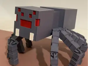 Articulated Minecraft Spider
