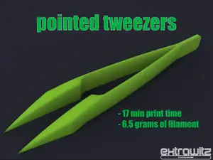 pointed tweezers / tip tweezers